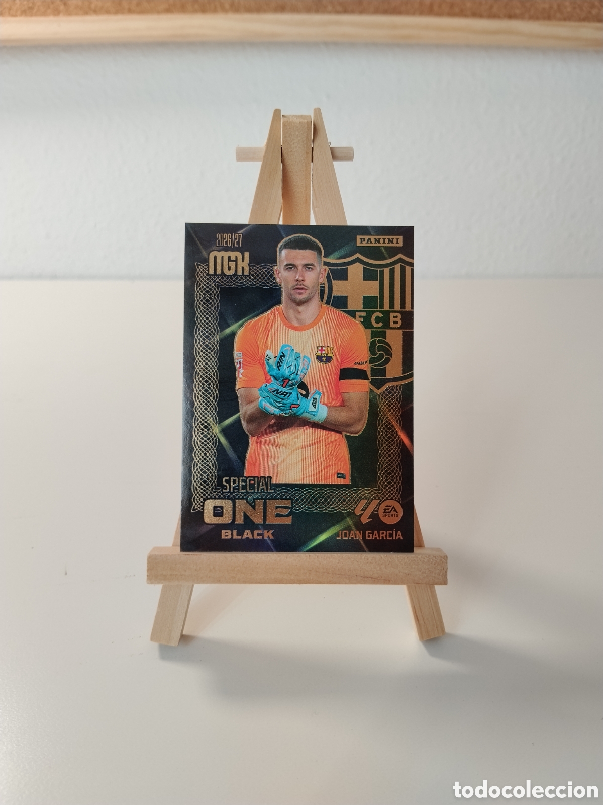 Cromos de f&uacute;tbol: Joan Garcia one black megacrack 26/27