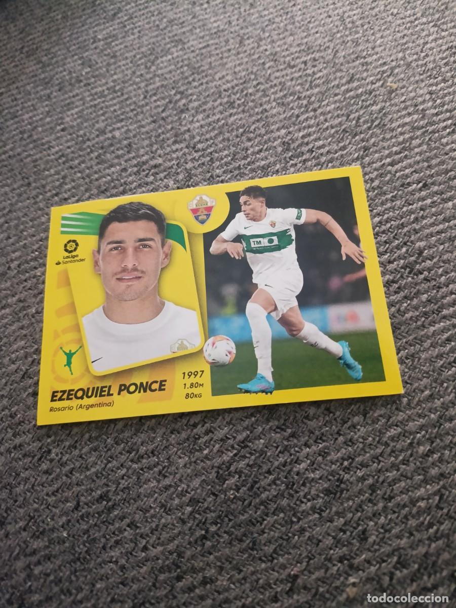 Cromos de f&uacute;tbol: Ed.este 21/22 Ezequiel Ponce Elche mercado de invierno