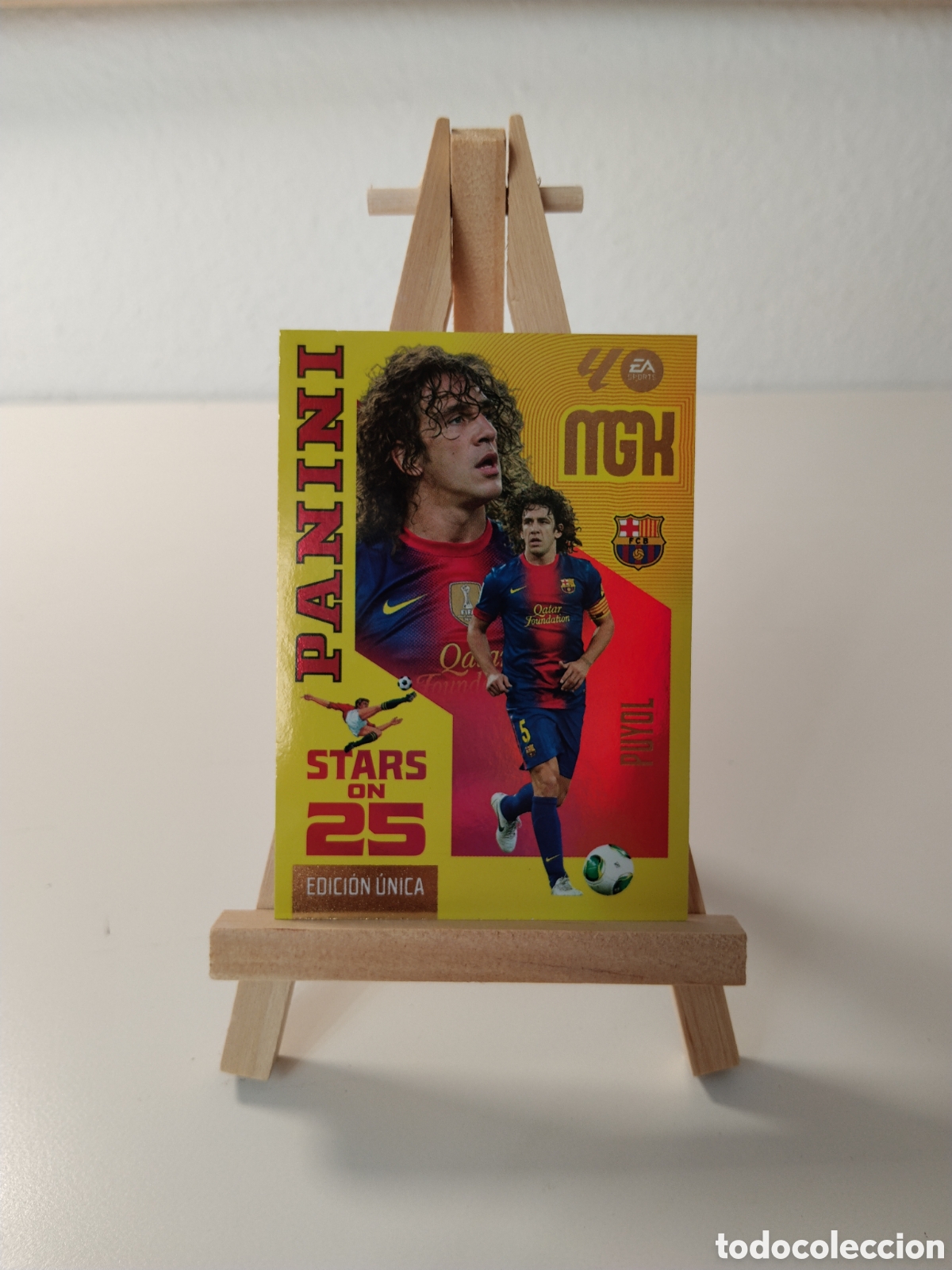 Football Stickers: Puyol Stars on 25 Edici&oacute;n &Uacute;nica megacrack 26/27