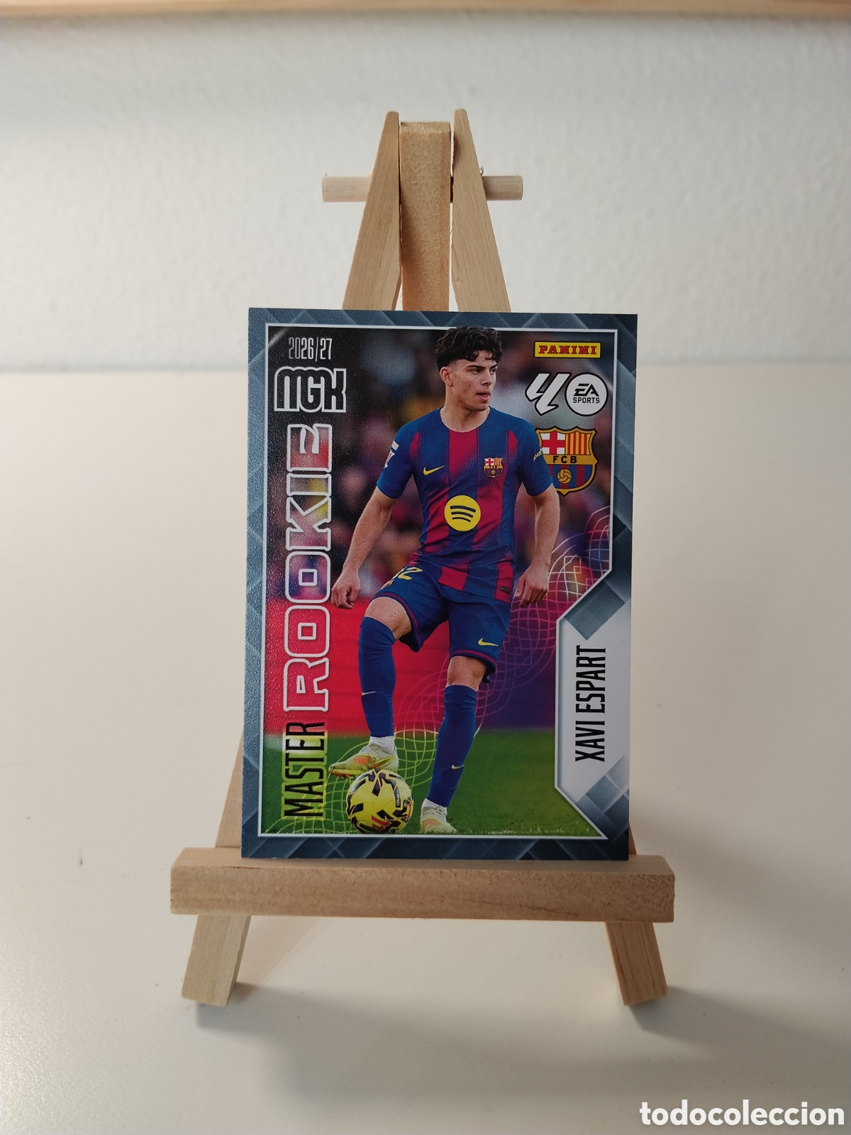 Cromos de f&uacute;tbol: Xavi Espart rookie megacrack 26/27