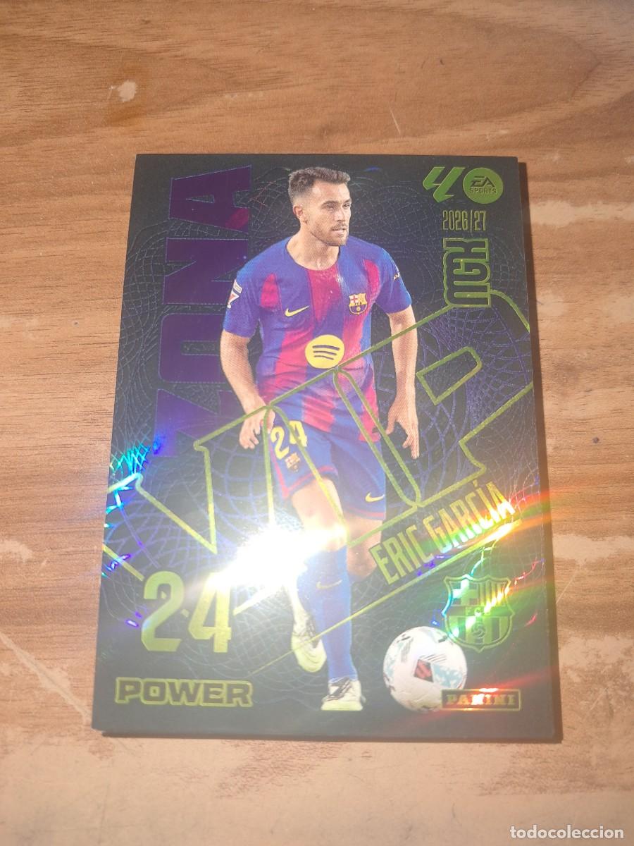 Cromos de f&uacute;tbol: CARD MEGACRACKS TEMPORADA 26/27: ZONA VIP POWER ERIC GARCIA, N&deg; 393P