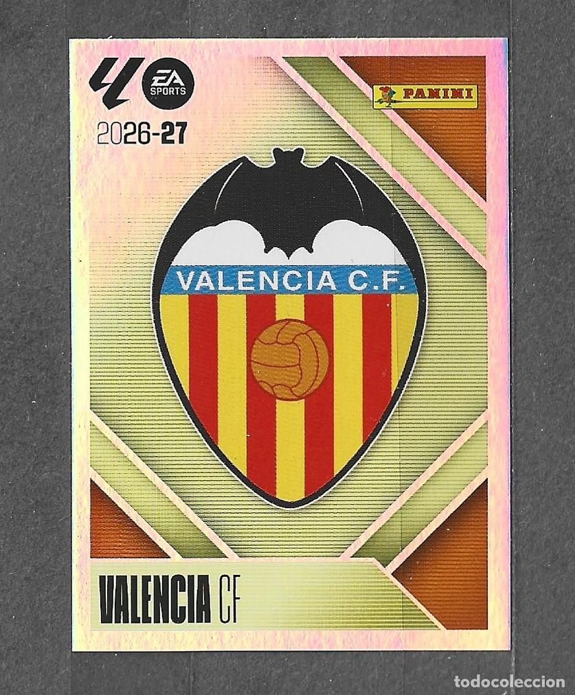 Cromos de f&uacute;tbol: Liga este 26/27 - Escudo - N&ordm; 1 - Valencia CF