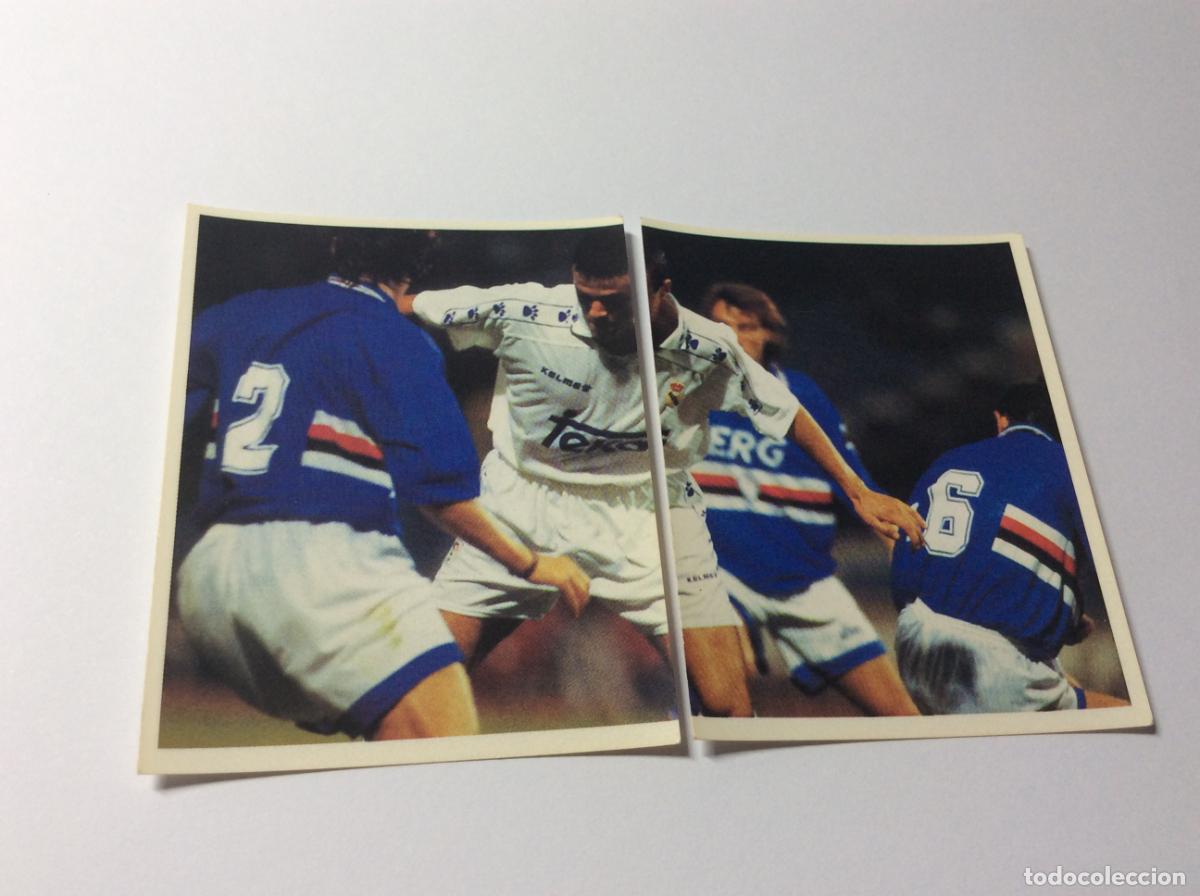 Football Stickers: 133 134 Luis Enrique Real Madrid Magic Box 1994 1995 94 95