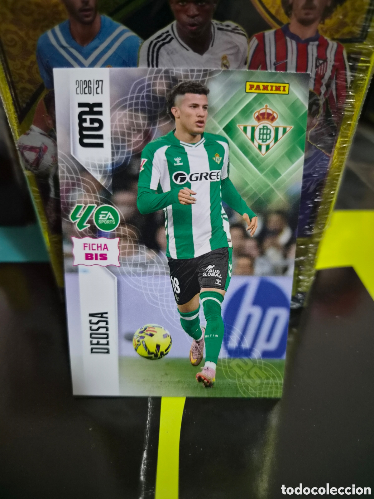 Football Stickers: N&deg;100Bis Betis Deossa Megacracks 26/27