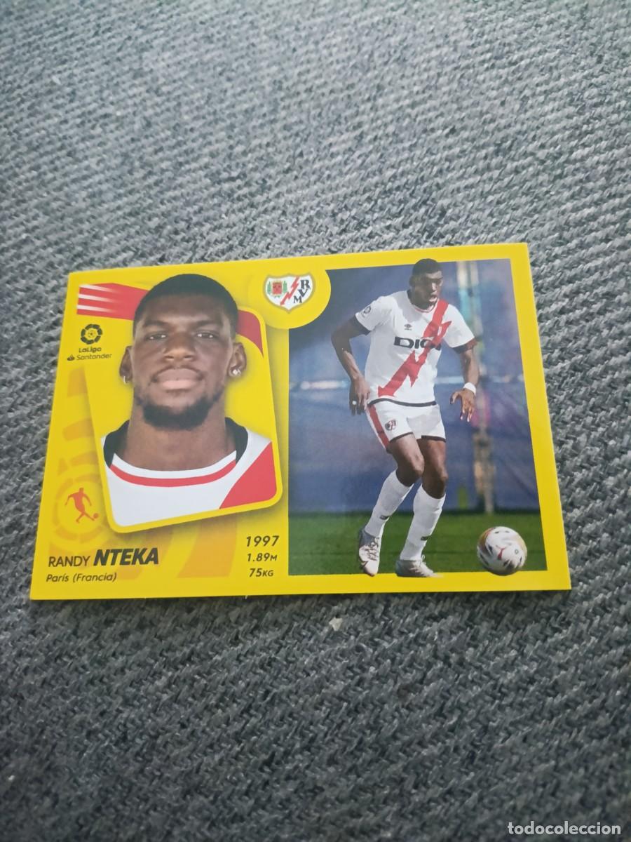 Cromos de f&uacute;tbol: Ed.este 21/22 Nteka Rayo Vallecano &uacute;ltimo fichaje 25