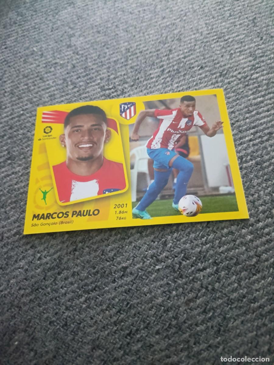 Cromos de f&uacute;tbol: Ed.este 21/22 Marcos Paulo Atl&eacute;tico de Madrid &uacute;ltimo fichaje 17