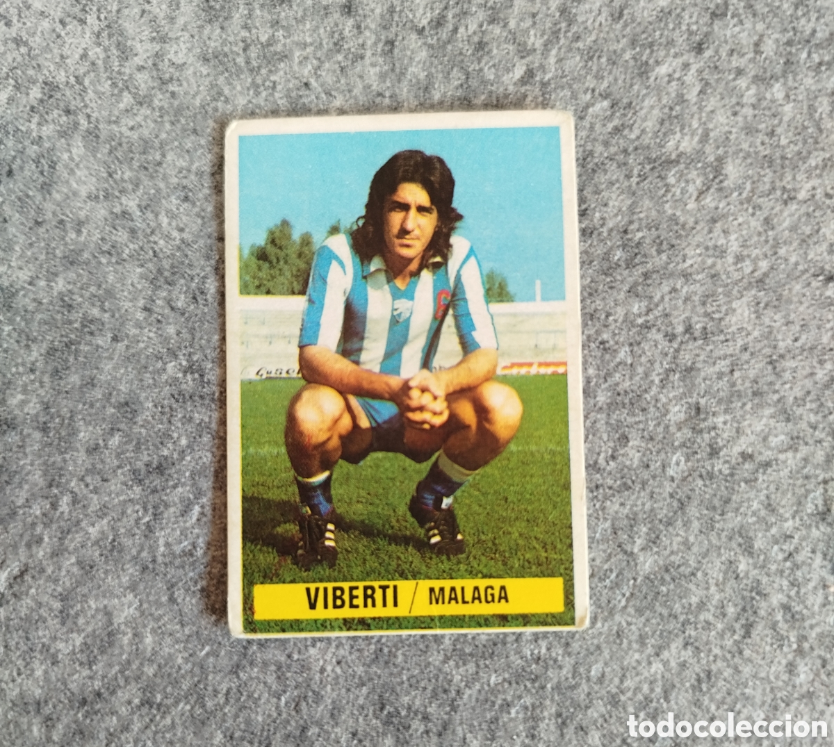 Cromos de Futebol: BAJA SIN PEGAR VIBERTI MALAGA 74 75 1974 1975 EDICIONES ESTE CROMO NUEVO NUNCA PEGADO