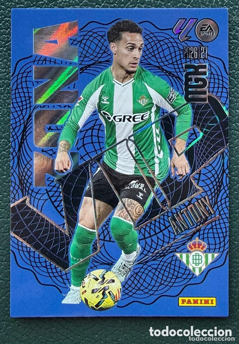 Figurine di Calcio: 388 ANTONY REAL BETIS ZONA VIP FICHAS ALBUM MEGACRACKS 2026 2027 MGK 26 27