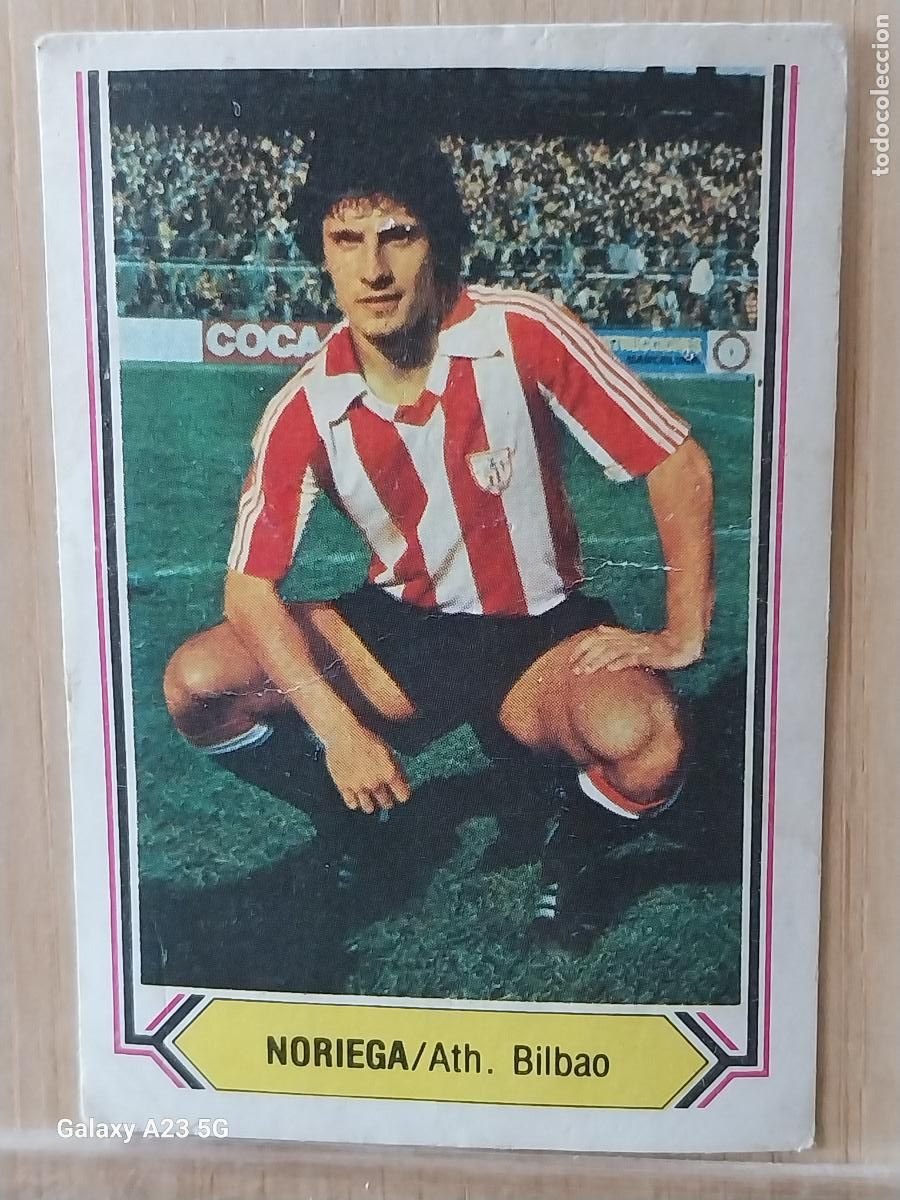Figurine di Calcio: NORIEGA ATH BILBAO ED ESTE LIGA 1980 80 81 CROMO SIN PEGAR NUNCA ORIGINAL
