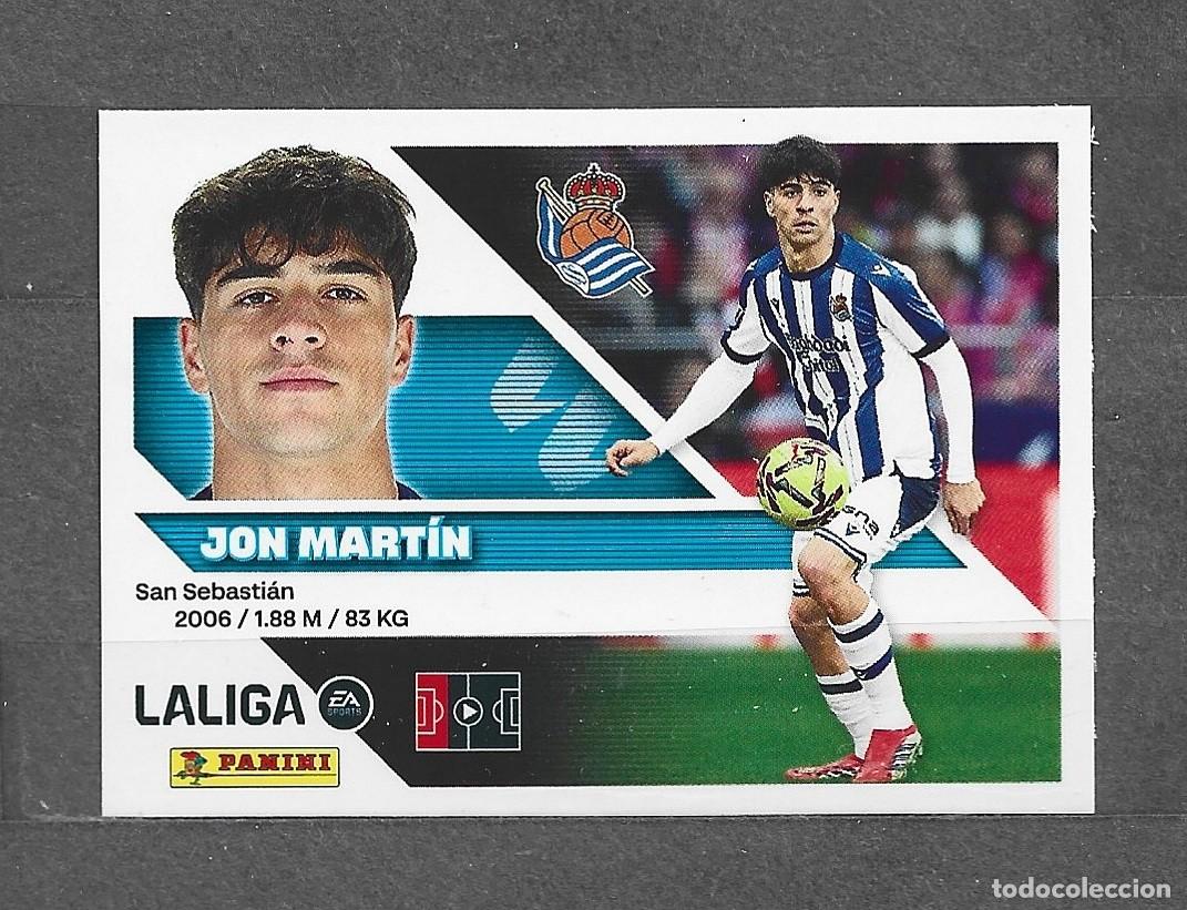 Cromos de f&uacute;tbol: Liga este 26/27 - Jon Mart&iacute;n - N&ordm; 7 - Real Sociedad