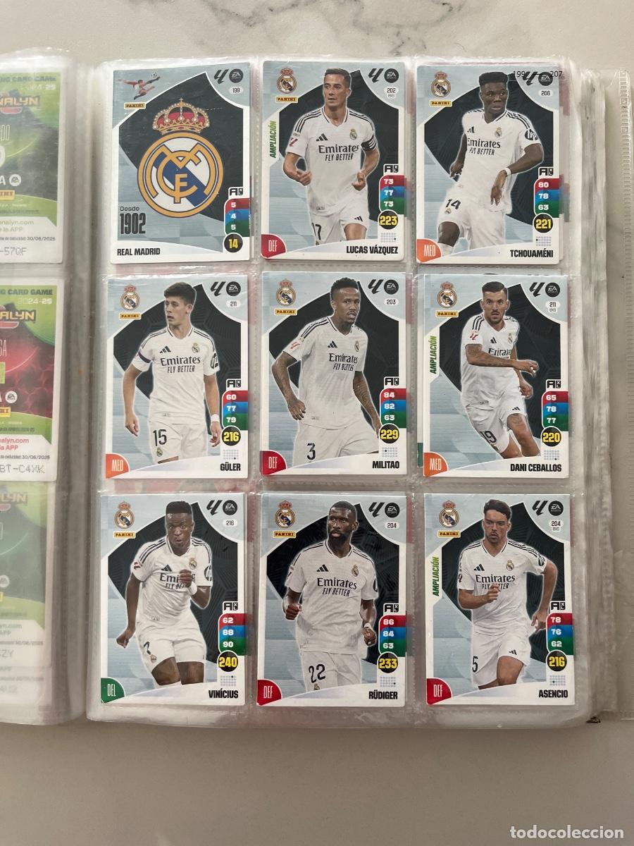 Football Stickers: Lote de 374 cromos sin repetir Panini. Liga 24-25