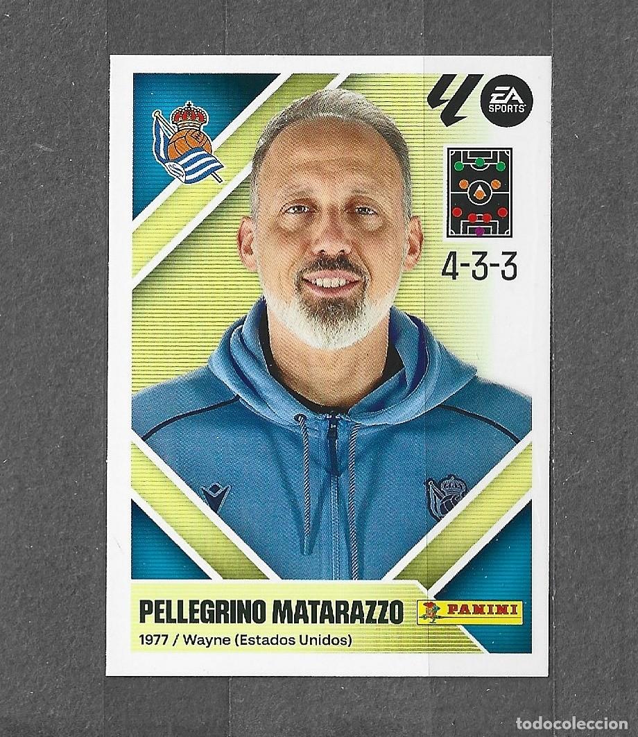 Cromos de f&uacute;tbol: Liga este 26/27 - Pellegrino Matarazzo - N&ordm; 2 - Real Sociedad