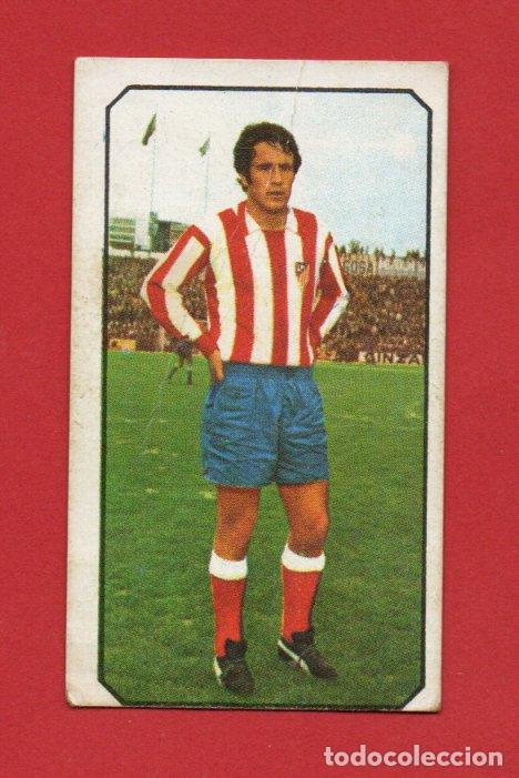 Cromos de f&uacute;tbol: ESTE 77 78 SALCEDO DEL ATLETICO DE MADRID SIN PEGAR ESTE 1977 1978