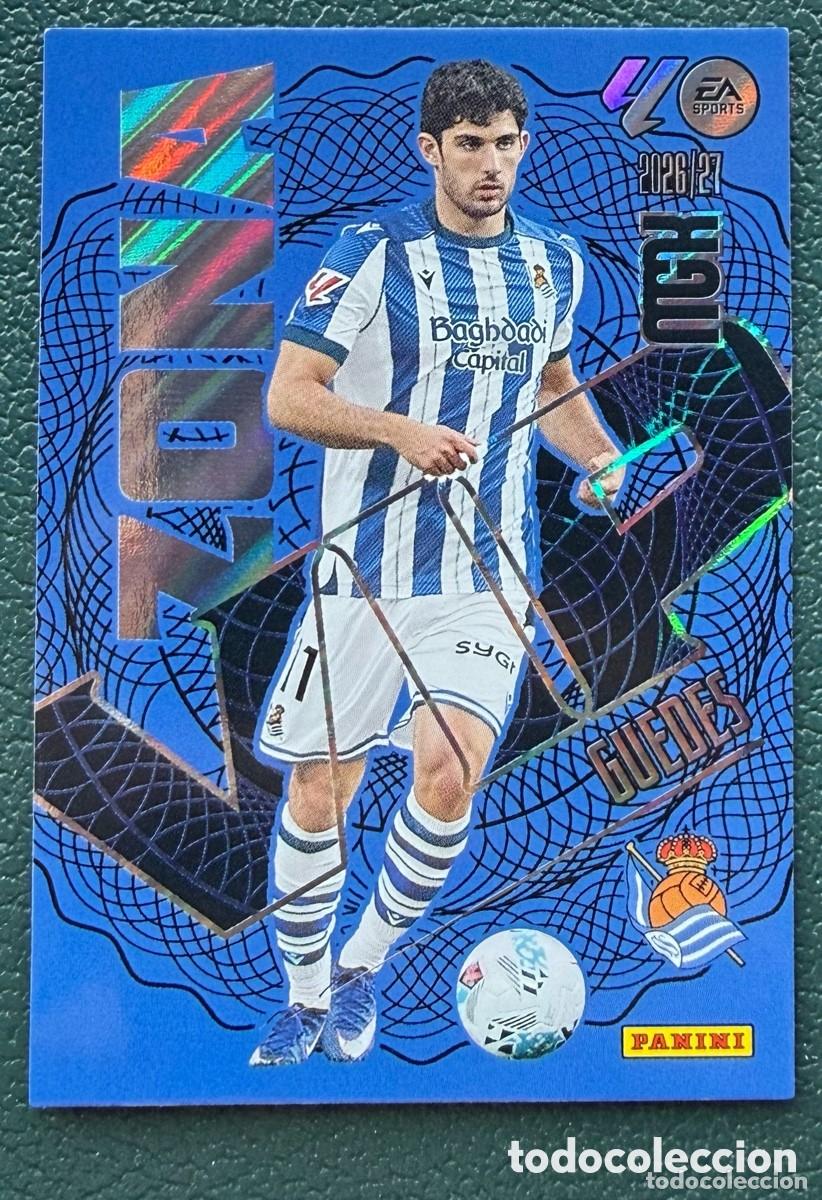 Cromos de f&uacute;tbol: 395 GUEDES REAL SOCIEDAD ZONA VIP FICHAS ALBUM MEGACRACKS 2026 2027 MGK 26 27
