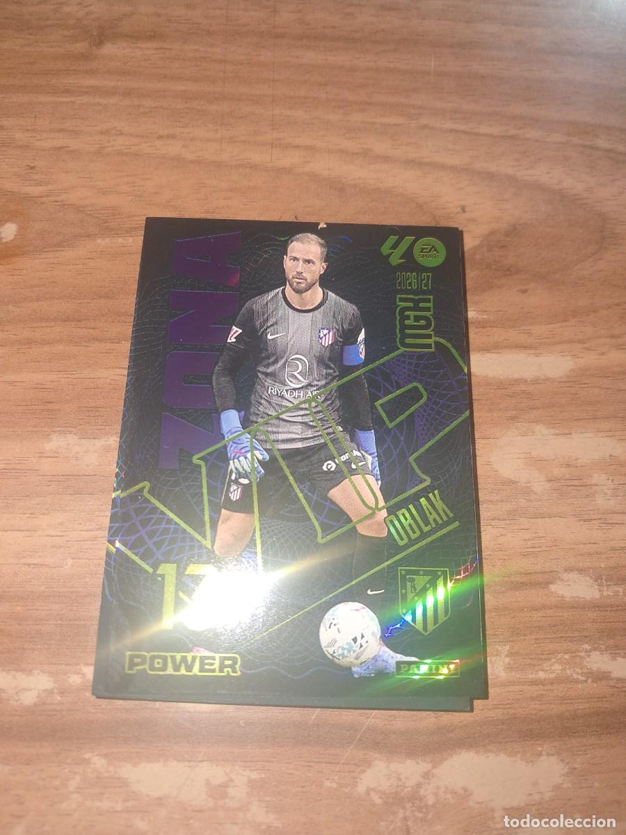 Cromos de f&uacute;tbol: CARD MEGACRACKS TEMPORADA 26/27: ZONA VIP POWER OBLAK, N&deg; 403P