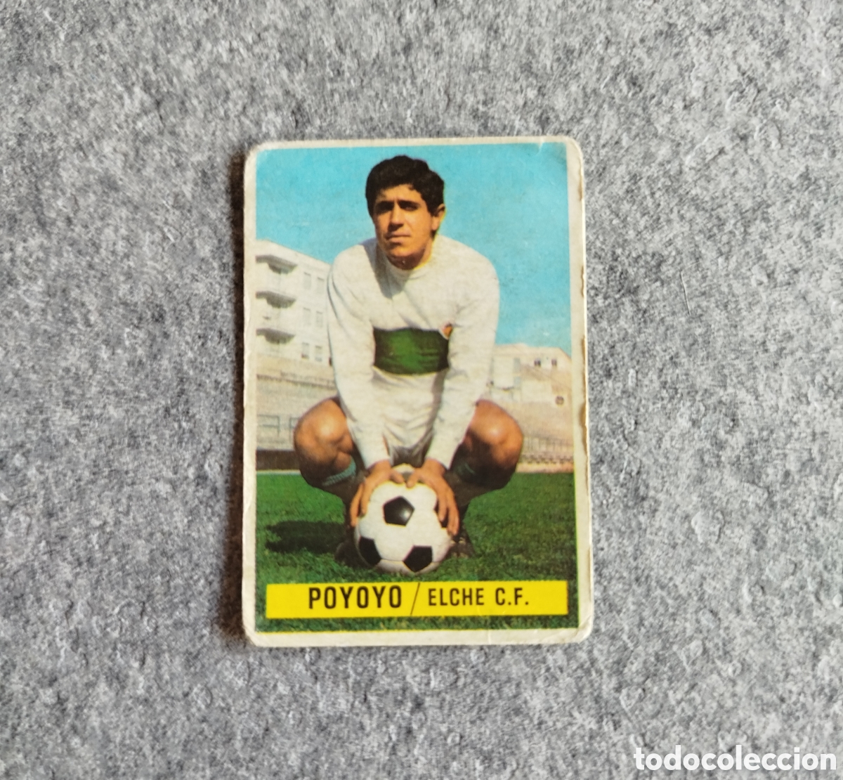 Cromos de f&uacute;tbol: BAJA SIN PEGAR POYOYO ELCHE 74 75 1974 1975 EDICIONES ESTE CROMO NUEVO NUNCA PEGADO