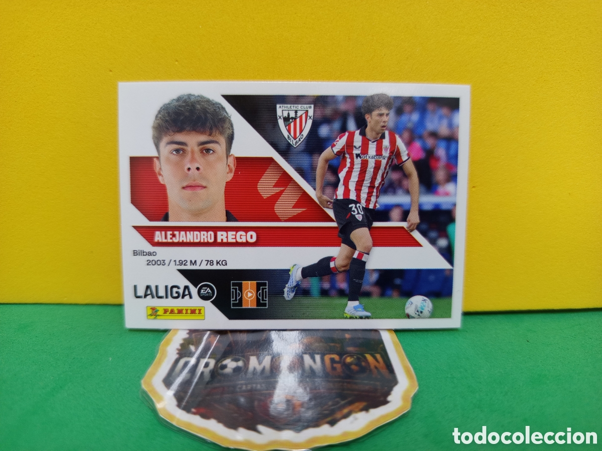 Football Stickers: ❇️ CROMO ⚽ 12.- REGO (ATHL. BILBAO) - COLECCIONES ESTE 2026/27 (PANINI) ❇️