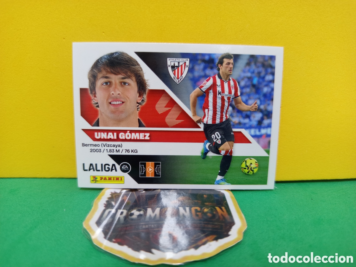 Football Stickers: ❇️ CROMO ⚽ 13.- UNAI G&Oacute;MEZ (ATHL. BILBAO) - COLECCIONES ESTE 2026/27 (PANINI) ❇️
