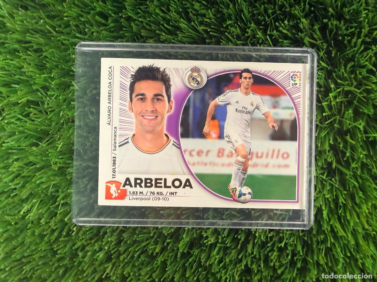 Cromos de f&uacute;tbol: N&ordm; 3 Arbeloa Real Madrid CF Liga Este 14 15