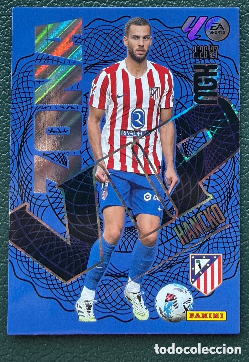 Cromos de f&uacute;tbol: 397 HANCKO ATLETICO DE MADRID ZONA VIP FICHAS ALBUM MEGACRACKS 2026 2027 MGK 26 27
