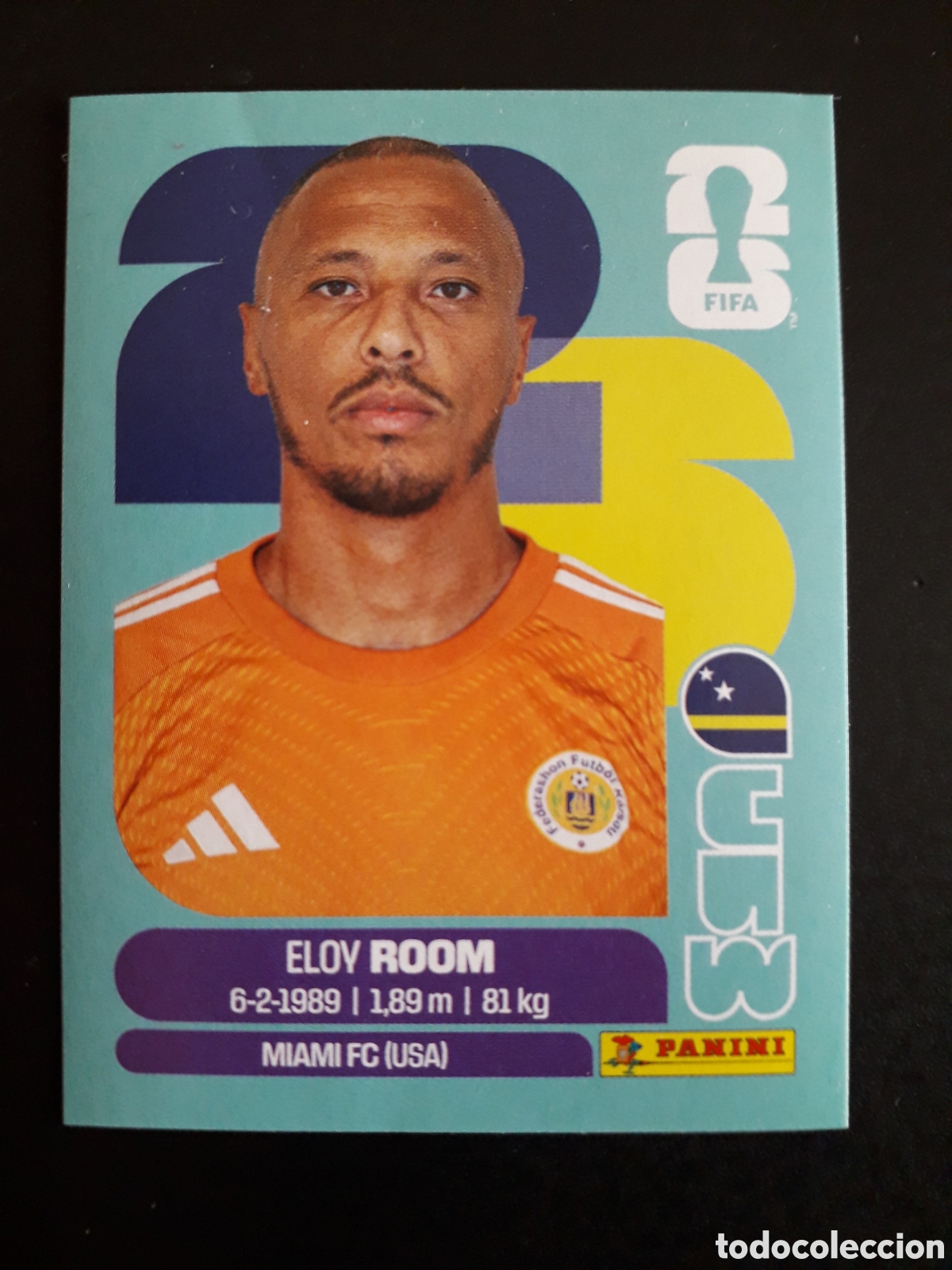 Cromos de f&uacute;tbol: ROOM CURA&Ccedil;AO CUW 2 MUNDIAL F&Uacute;TBOL 2026 FIFA WORLD CUP PANINI SIN PEGAR PEDIDO M&Iacute;NIMO 3&euro;
