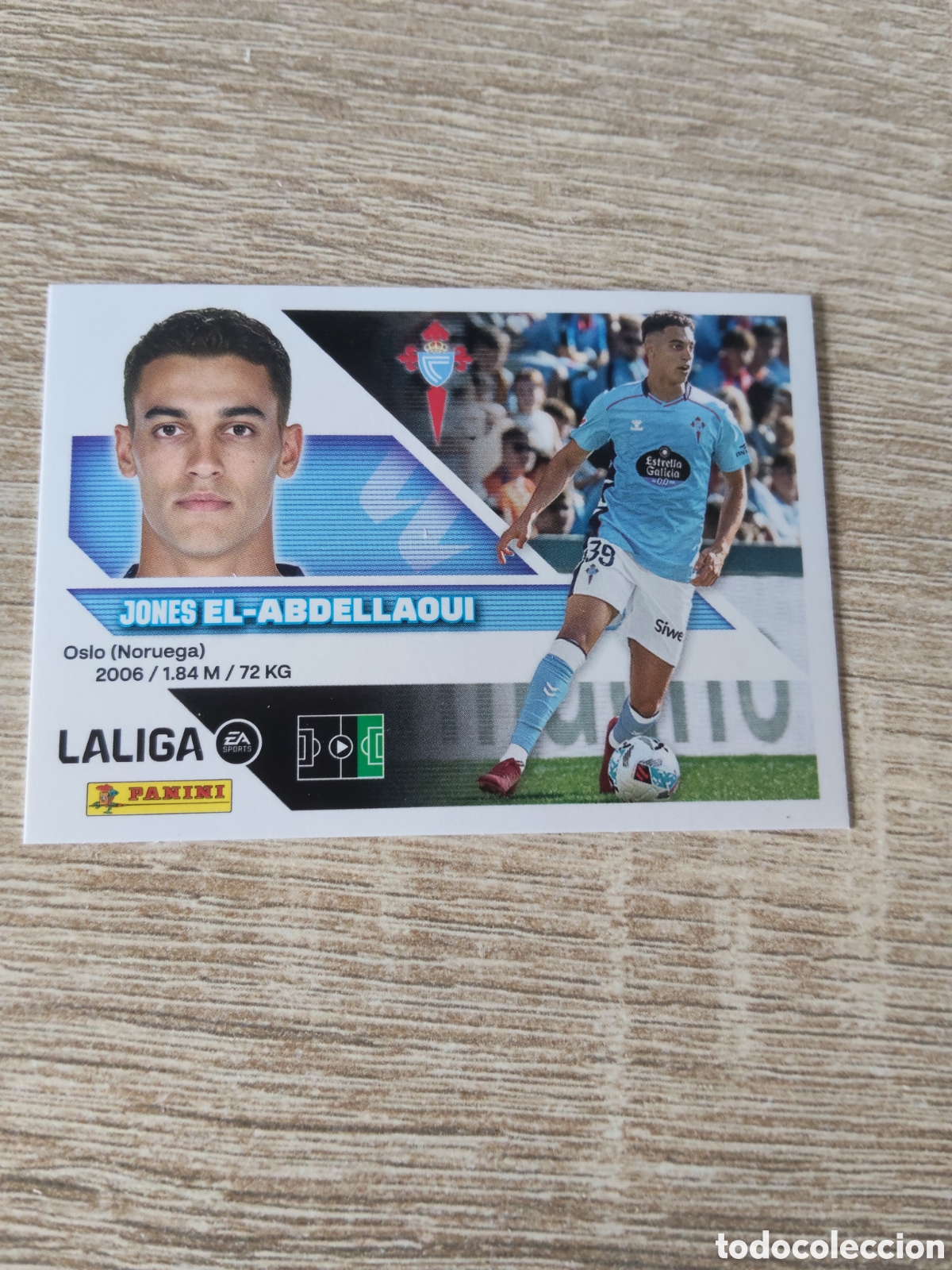 Cromos de f&uacute;tbol: El-Abdellaoui Celta de Vigo liga 2026 2027 26 27 ediciones este