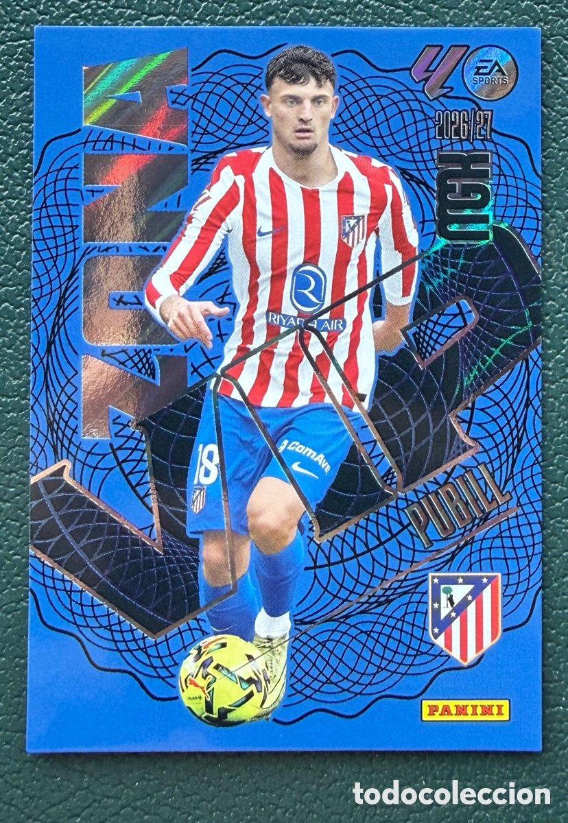 Cromos de f&uacute;tbol: 404 PUBILL ATLETICO DE MADRID ZONA VIP FICHAS ALBUM MEGACRACKS 2026 2027 MGK 26 27