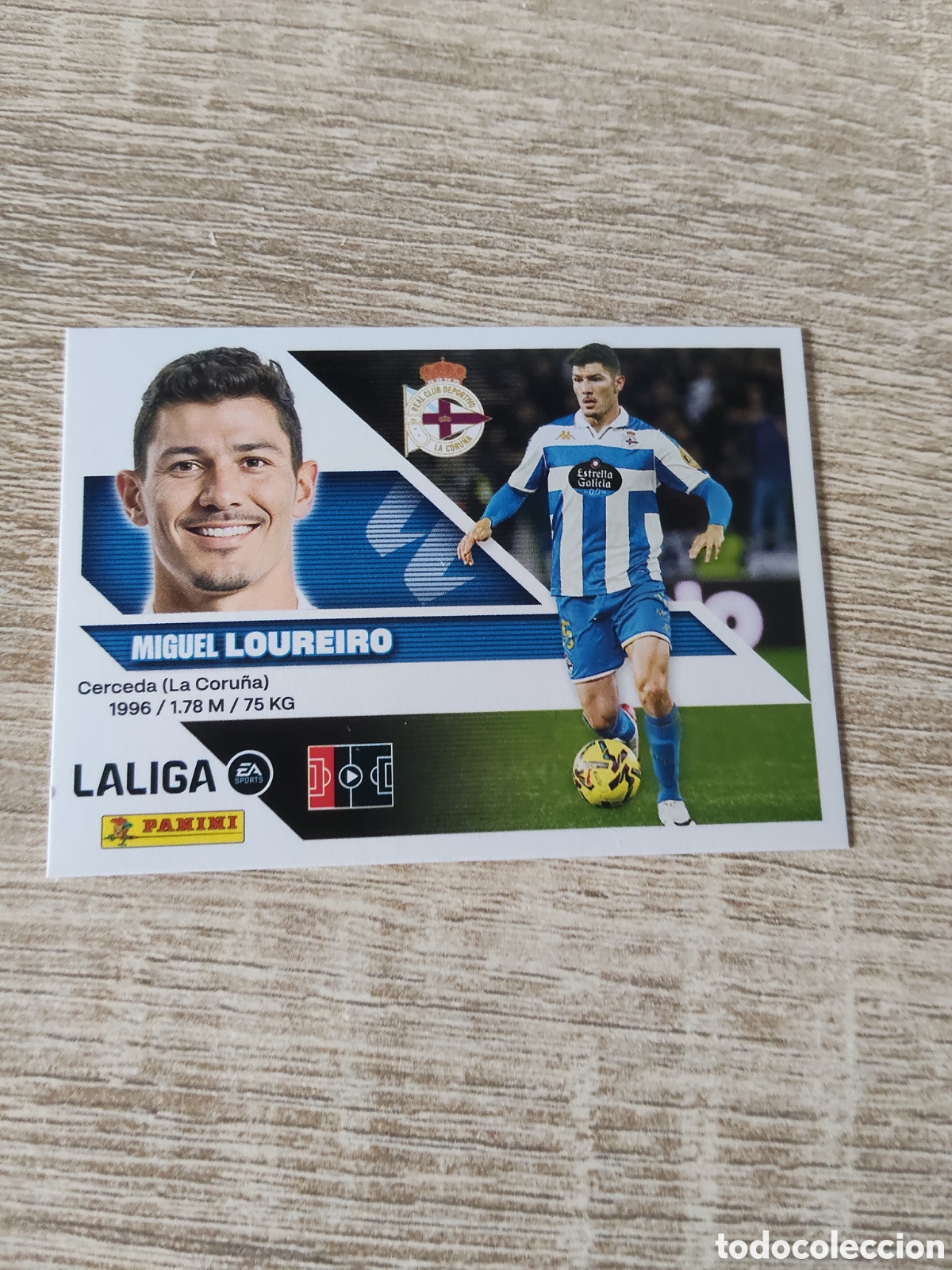 Cromos de f&uacute;tbol: Loureiro Deportivo de la Coru&ntilde;a liga 2026 2027 26 27 ediciones este
