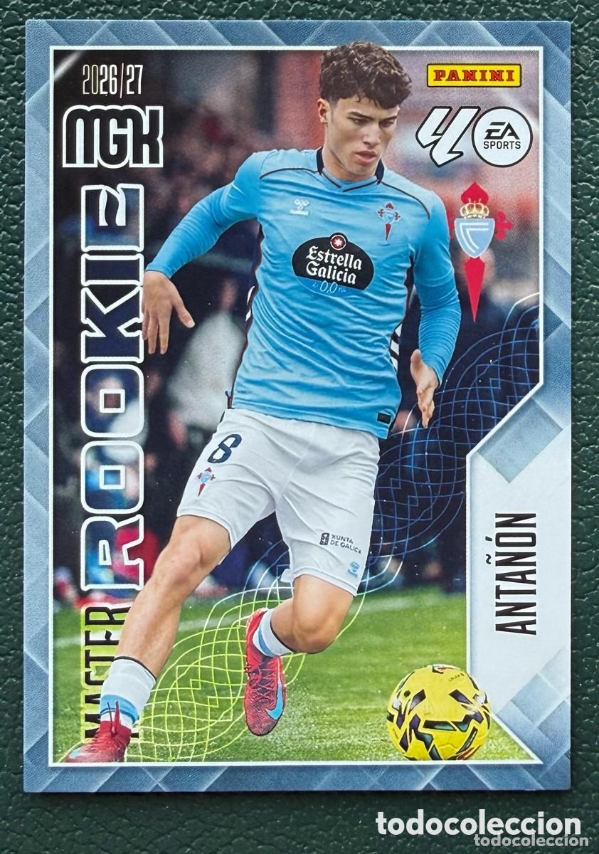 Cromos de f&uacute;tbol: 407 ANTA&Ntilde;ON CELTA DE VIGO MASTER ROOKIE FICHAS ALBUM MEGACRACKS 2026 2027 MGK 26 27