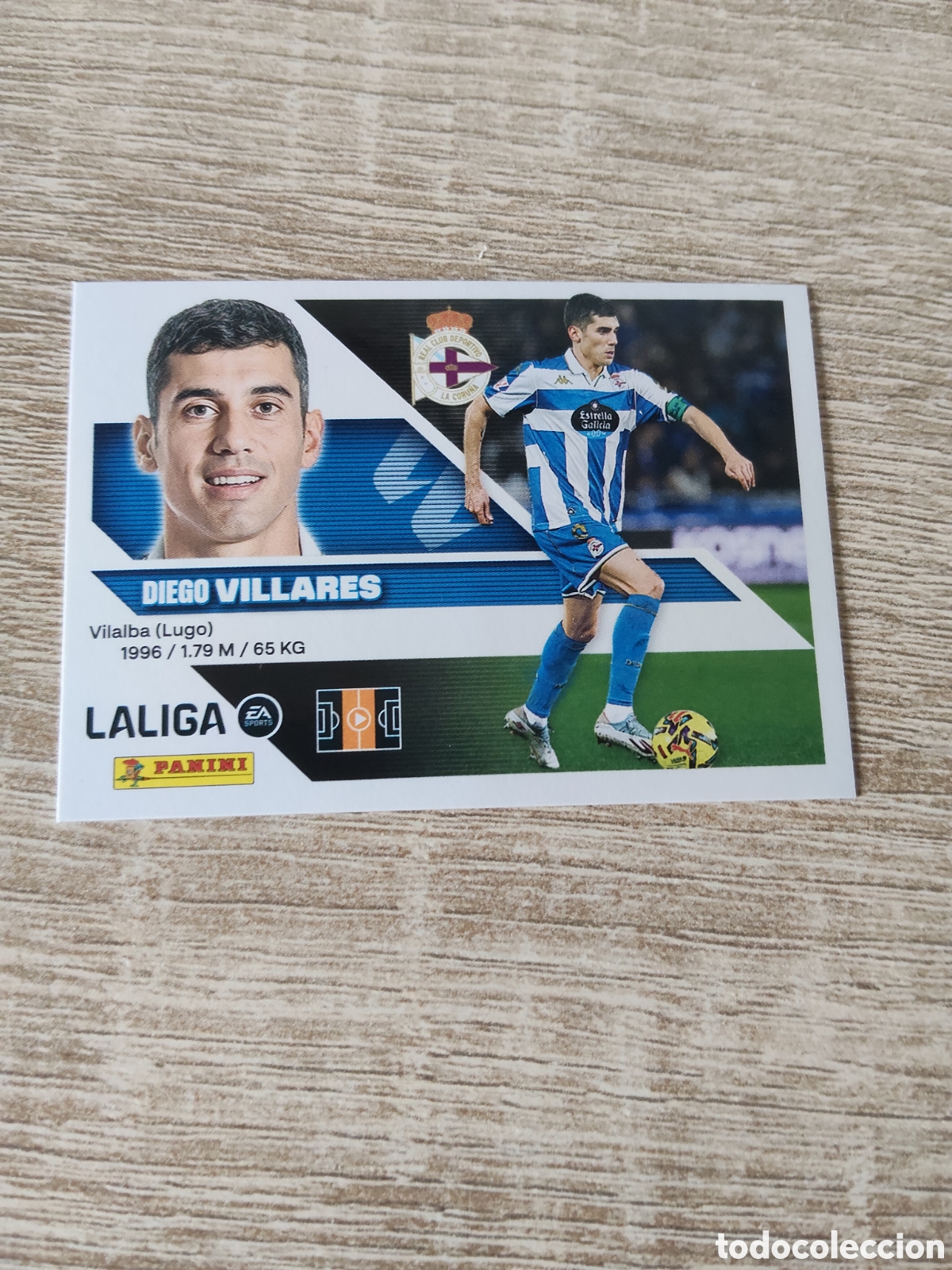 Cromos de f&uacute;tbol: Villares Deportivo de la Coru&ntilde;a liga 2026 2027 26 27 ediciones este