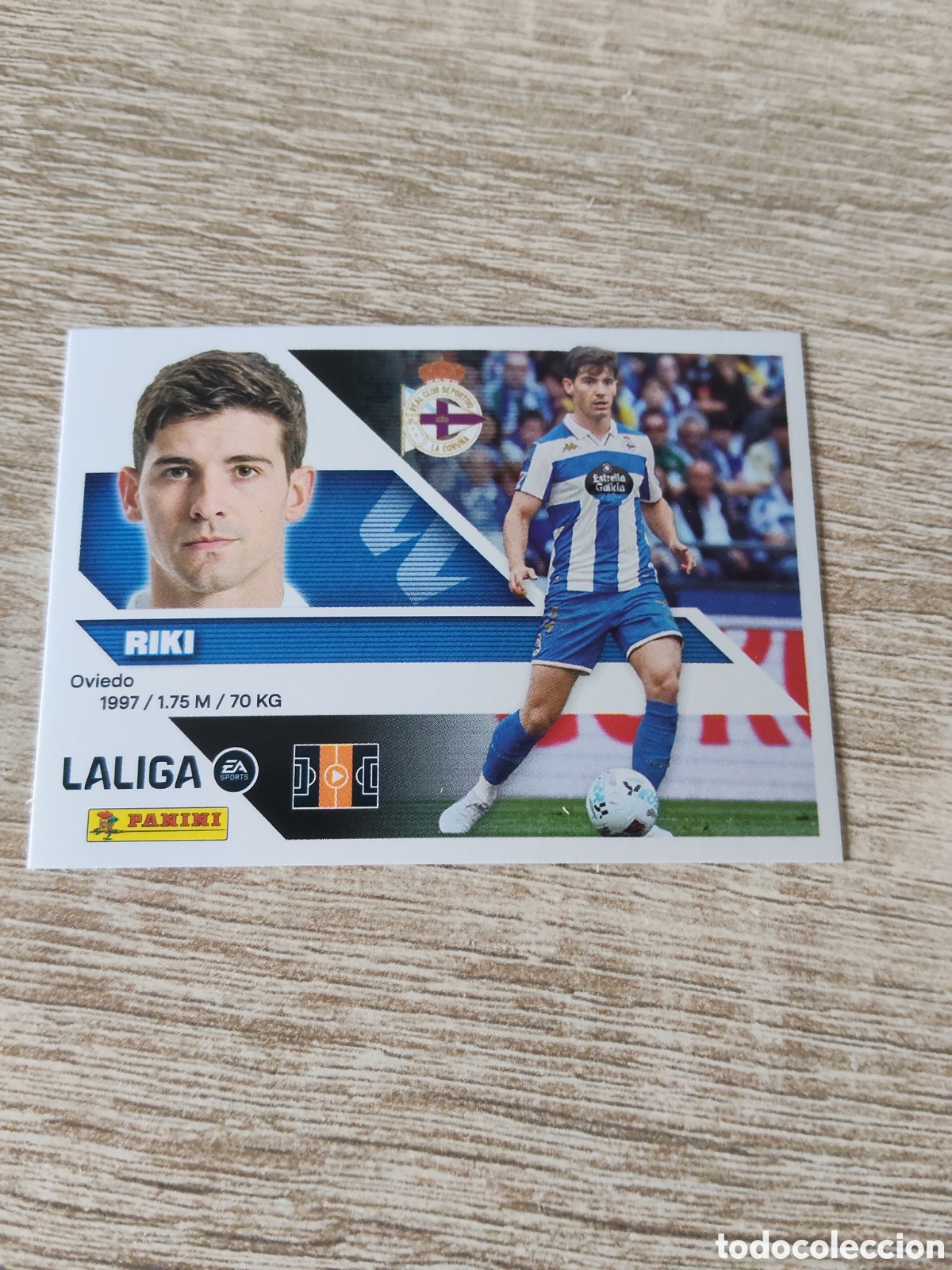 Cromos de f&uacute;tbol: Riki Deportivo de la Coru&ntilde;a liga 2026 2027 26 27 ediciones este
