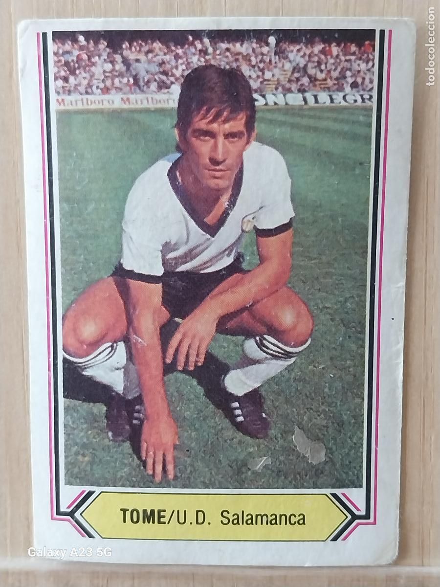 Cromos de f&uacute;tbol: TOME SALAMANCA ED ESTE LIGA 1980 80 81 CROMO SIN PEGAR NUNCA ORIGINAL
