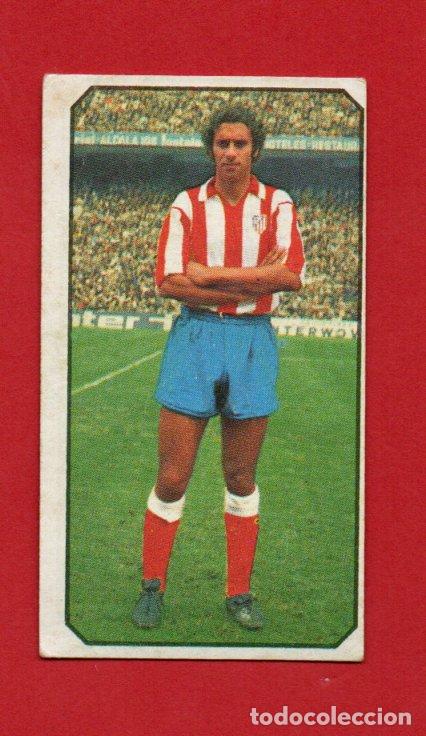 Cromos de f&uacute;tbol: ESTE 77 78 EUSEBIO DEL ATLETICO DE MADRID NUEVO SIN PEGAR ESTE 1977 1978