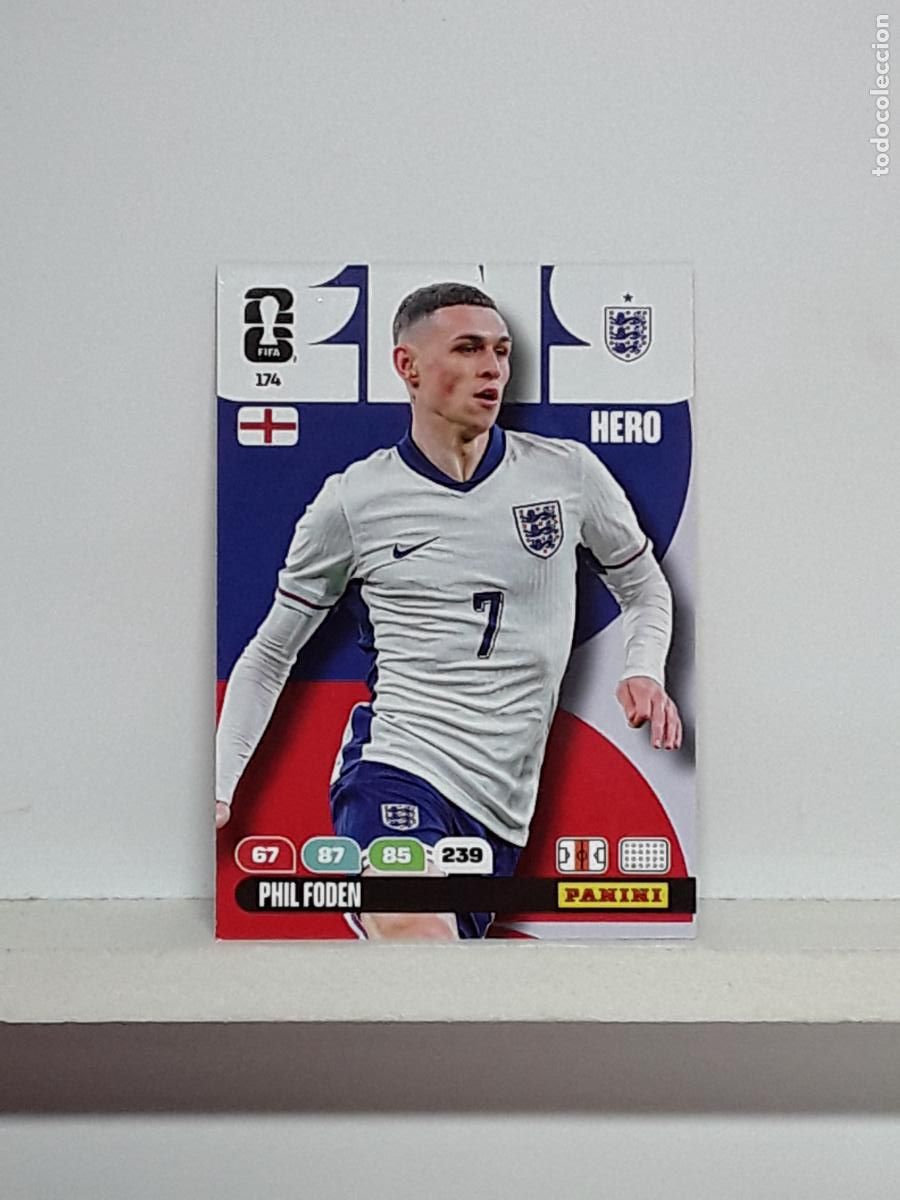 Cromos de f&uacute;tbol: ADRENALYN MUNDIAL 2026 WORLD CUP 26 ALBUM PANINI N 174 INGLATERRA ENGLAND PHIL FODEN