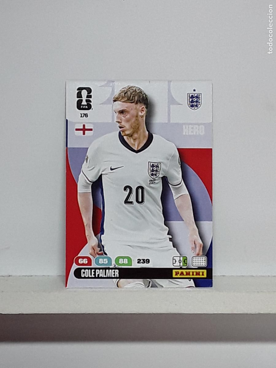 Cromos de f&uacute;tbol: ADRENALYN MUNDIAL 2026 WORLD CUP 26 ALBUM PANINI N 176 INGLATERRA ENGLAND COLE PALMER