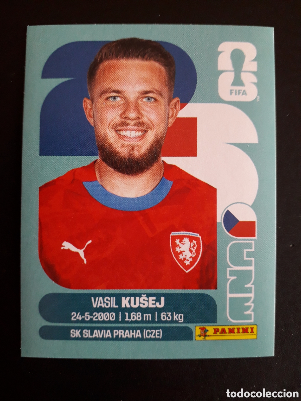 Cromos de f&uacute;tbol: KU&Scaron;EJ REP CHECA/CHEQUIA CZE 16 MUNDIAL F&Uacute;TBOL 2026 FIFA WORLD CUP PANINI SIN PEGAR PEDIDO M&Iacute;NIMO 3&euro;.
