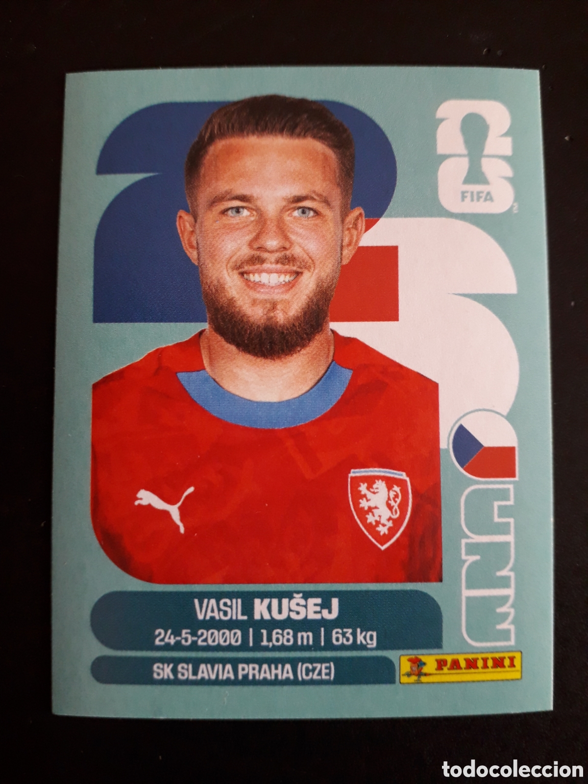 Cromos de f&uacute;tbol: KU&Scaron;EJ REP CHECA/CHEQUIA CZE 16 MUNDIAL F&Uacute;TBOL 2026 FIFA WORLD CUP PANINI SIN PEGAR PEDIDO M&Iacute;NIMO 3&euro;.
