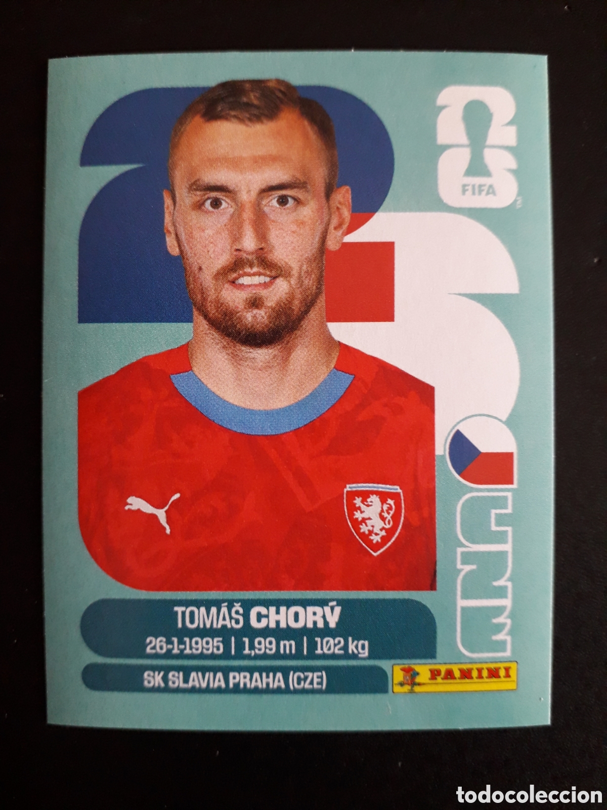 Cromos de f&uacute;tbol: CHOR&Yacute; REP CHECA/CHEQUIA CZE 17 MUNDIAL F&Uacute;TBOL 2026 FIFA WORLD CUP PANINI SIN PEGAR PEDIDO M&Iacute;NIMO 3&euro;.