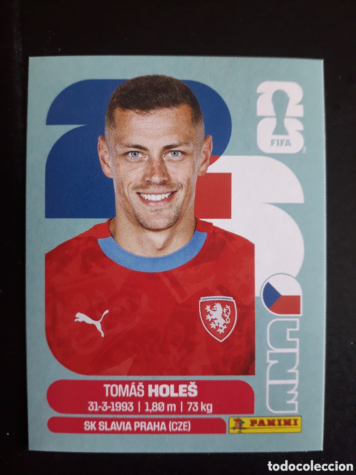 Cromos de f&uacute;tbol: HOLE&Scaron; REP CHECA/CHEQUIA CZE 7 MUNDIAL F&Uacute;TBOL 2026 FIFA WORLD CUP PANINI SIN PEGAR PEDIDO M&Iacute;NIMO 3&euro;.