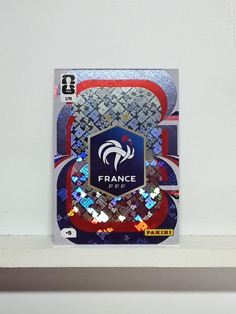 Cromos de f&uacute;tbol: ADRENALYN MUNDIAL 2026 WORLD CUP 26 ALBUM PANINI N 179 FRANCIA FRANCE ESCUDO LOGO