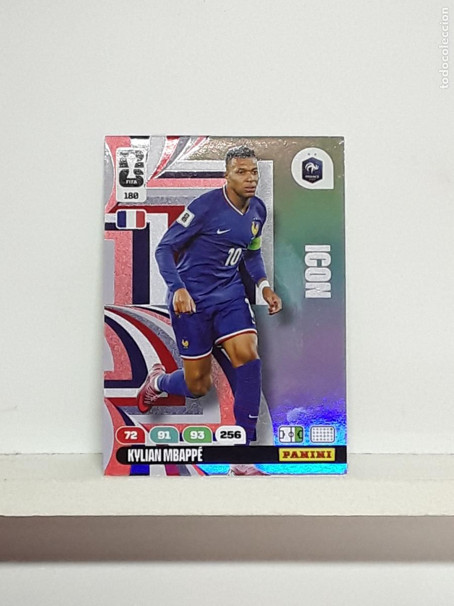 Cromos de f&uacute;tbol: ADRENALYN MUNDIAL 2026 WORLD CUP 26 ALBUM PANINI N 180 FRANCIA FRANCE KYLIAN MBAPPE