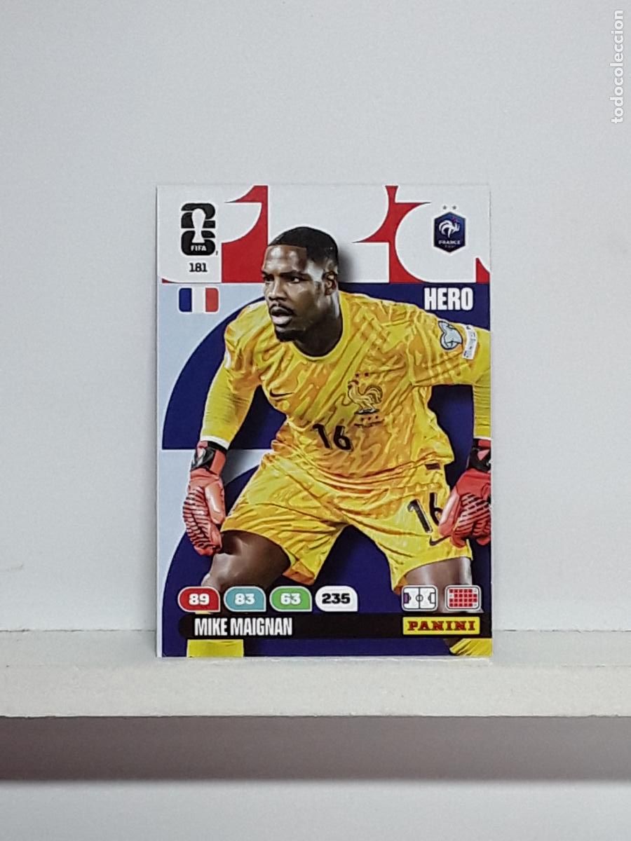 Football Stickers: ADRENALYN MUNDIAL 2026 WORLD CUP 26 ALBUM PANINI N 181 FRANCIA FRANCE MIKE MAIGNAN