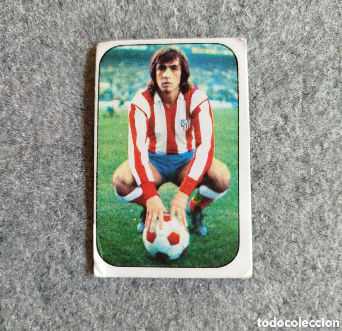Cromos de f&uacute;tbol: SIN PEGAR FRAGUAS FRAG&Uuml;AS ATL&Eacute;TICO DE MADRID 76 77 1976 1977 EDICIONES ESTE CROMO NUEVO NUNCA PEGADO