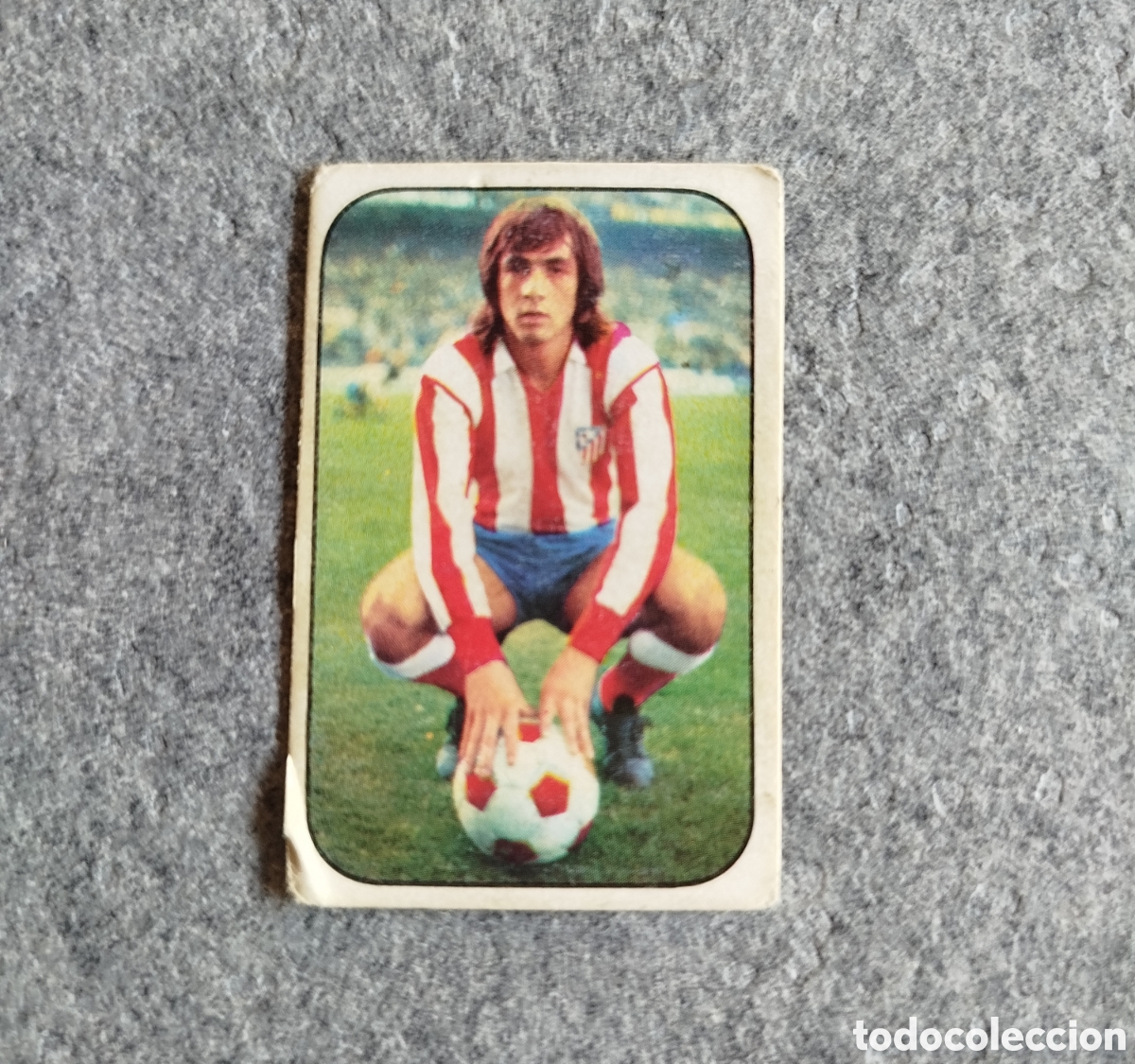 Cromos de f&uacute;tbol: SIN PEGAR FRAGUAS FRAG&Uuml;AS ATL&Eacute;TICO DE MADRID 76 77 1976 1977 EDICIONES ESTE CROMO NUEVO NUNCA PEGADO