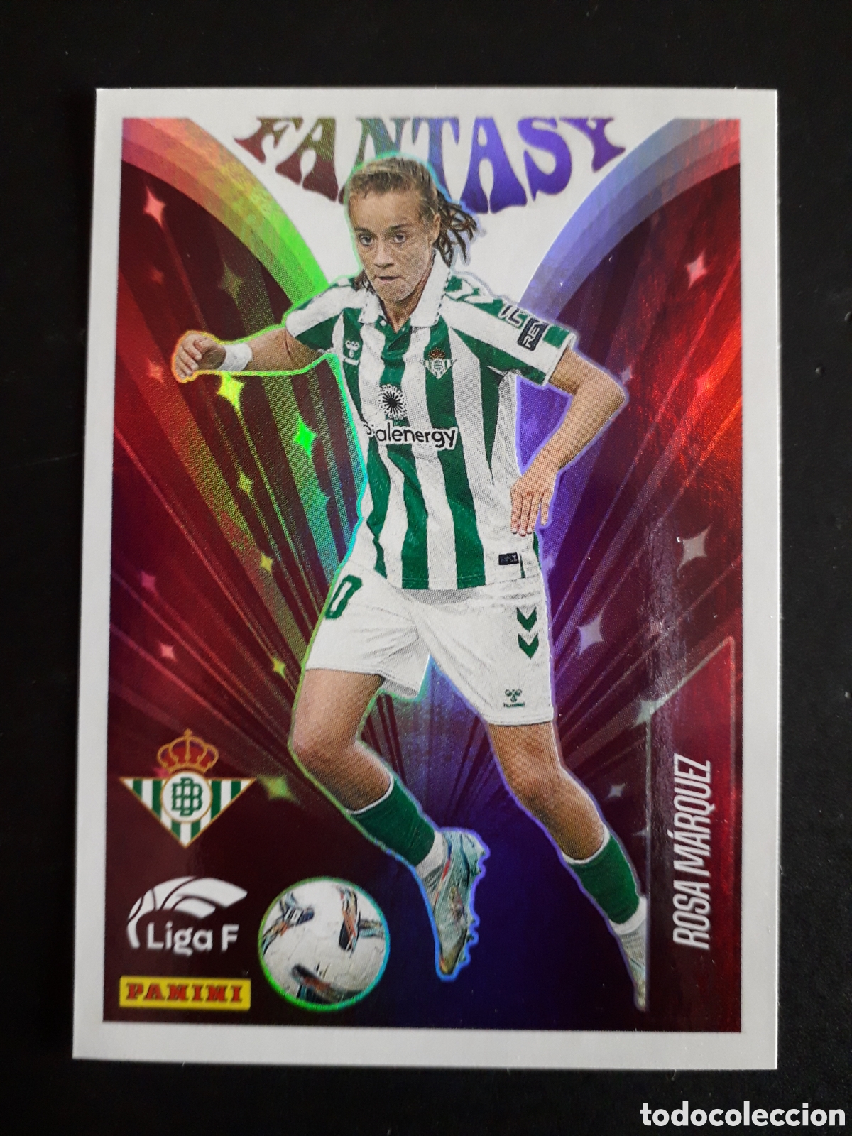 Cromos de f&uacute;tbol: ROSA M&Aacute;RQUEZ BETIS, FANTASY N&deg; 342 LIGA F FEMENINA 2024 2025 24 25 PANINI PEDIDO M&Iacute;NIMO 3&euro;