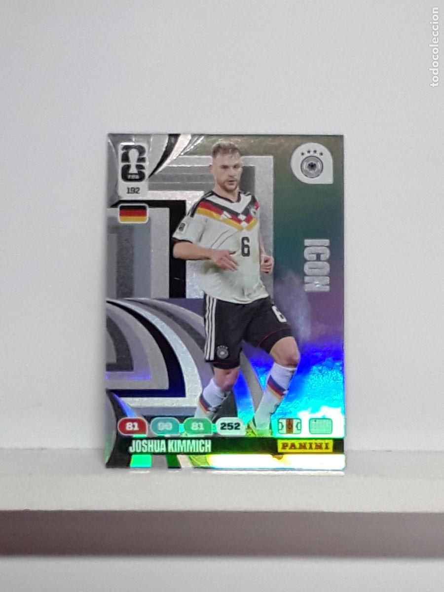 Cartes &agrave; collectionner de Football: ADRENALYN MUNDIAL 2026 WORLD CUP 26 ALBUM PANINI N 192 ALEMANIA GERMANY JOSHUA KIMMICH