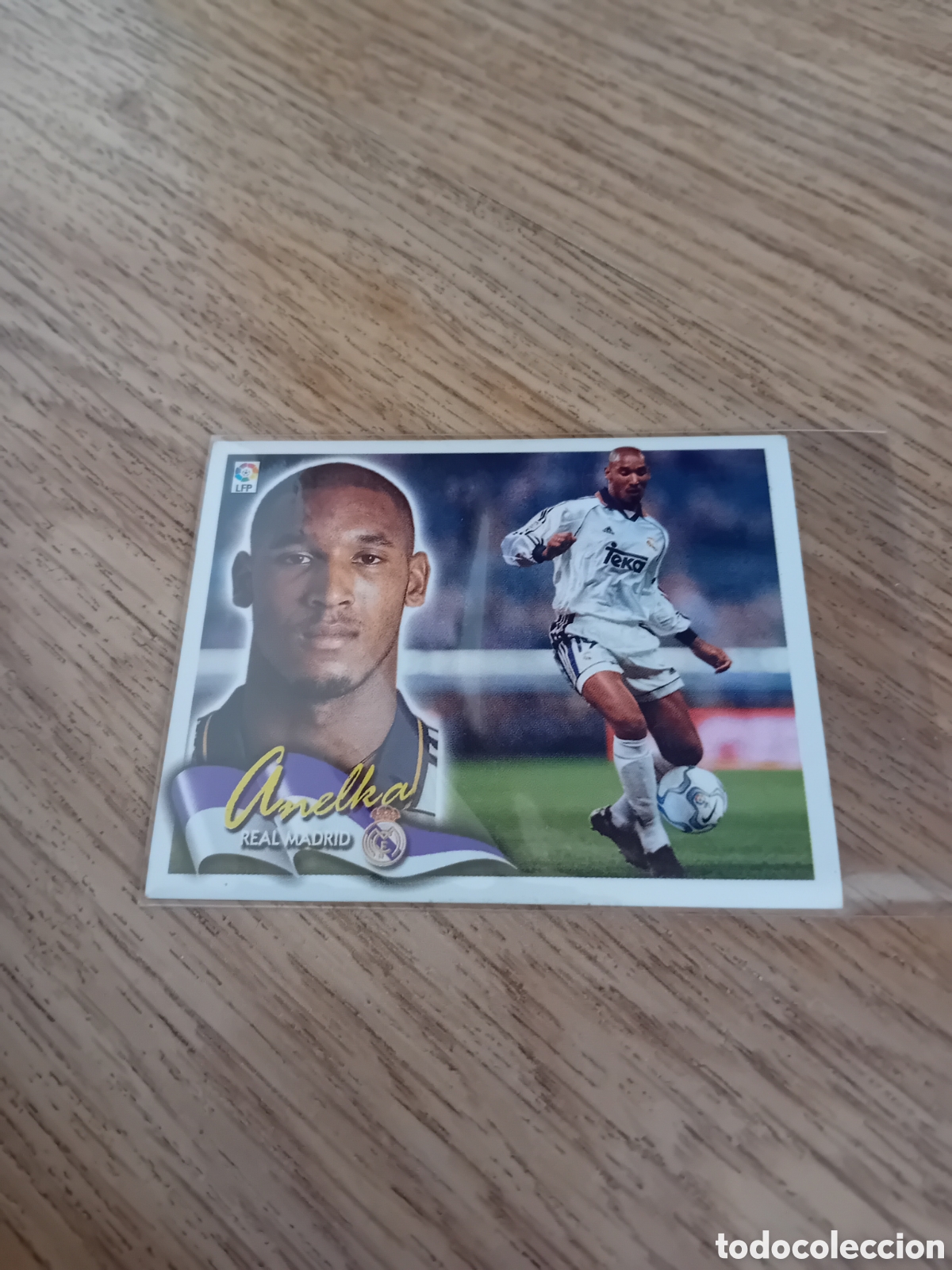 Cromos de f&uacute;tbol: Nicolas Anelka Real Madrid 00 01 2000 2001 Este Panini Nunca Pegado