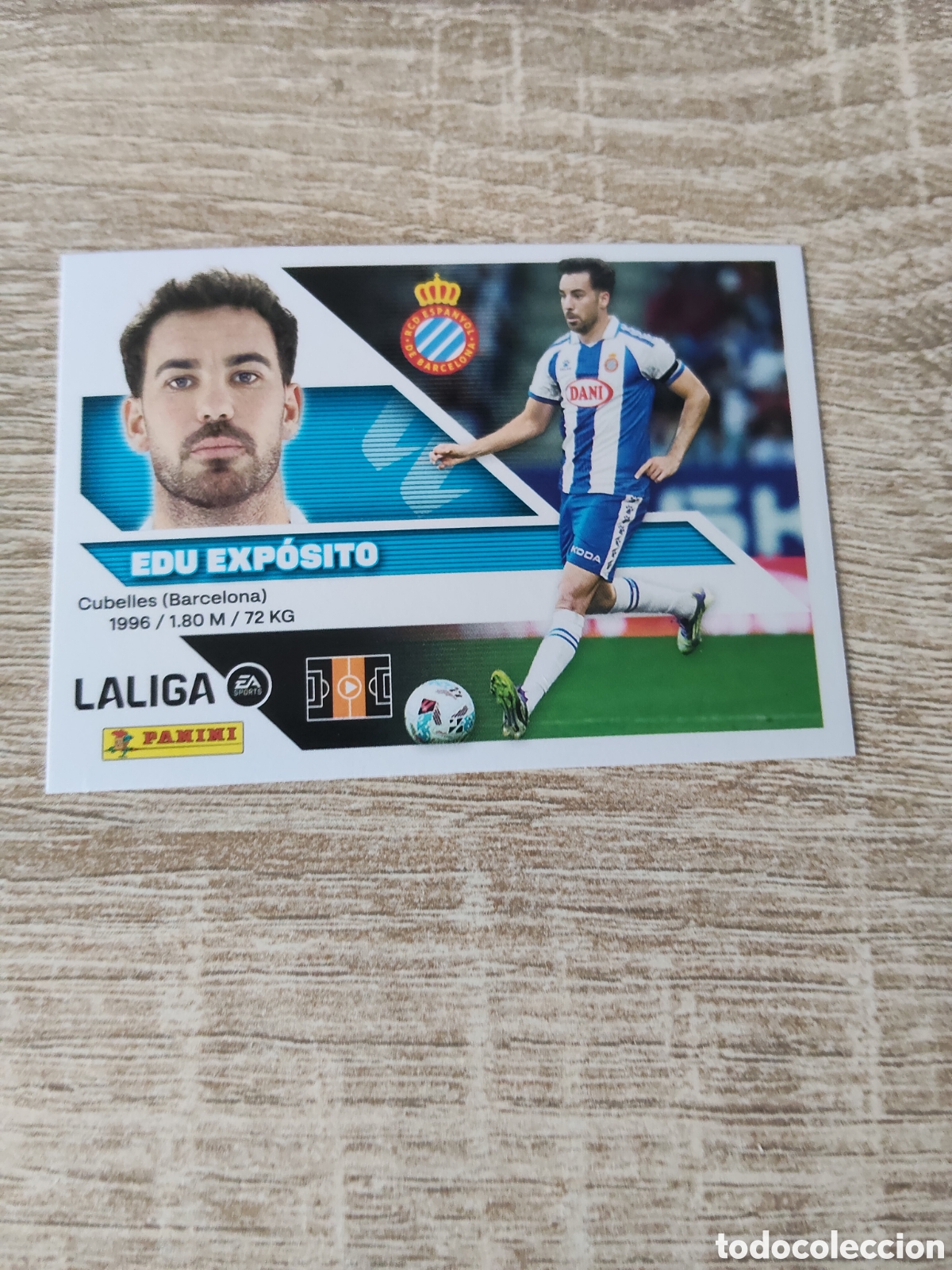Cromos de f&uacute;tbol: Edu Exp&oacute;sito Espanyol liga 2026 2027 26 27 ediciones este