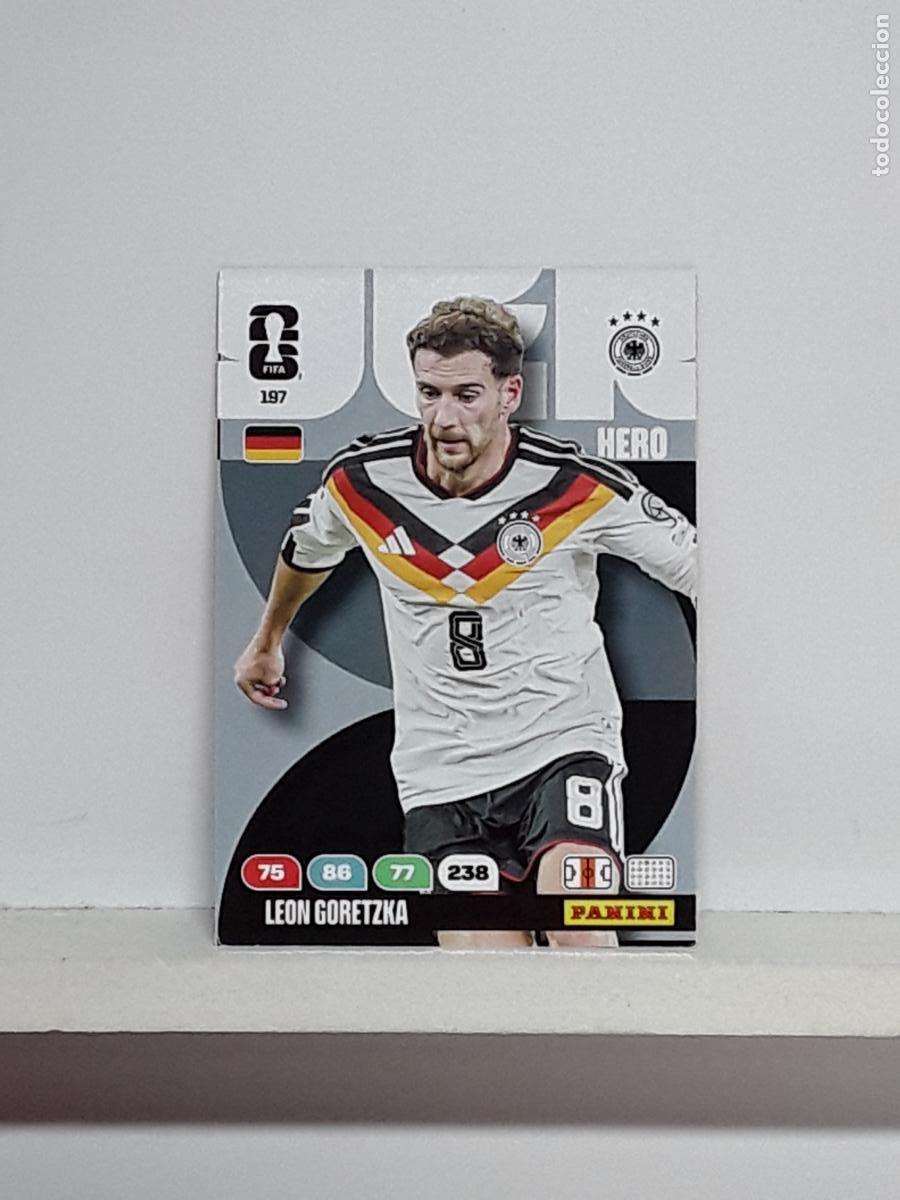 Cromos de f&uacute;tbol: ADRENALYN MUNDIAL 2026 WORLD CUP 26 ALBUM PANINI N 197 ALEMANIA GERMANY LEON GORETZKA