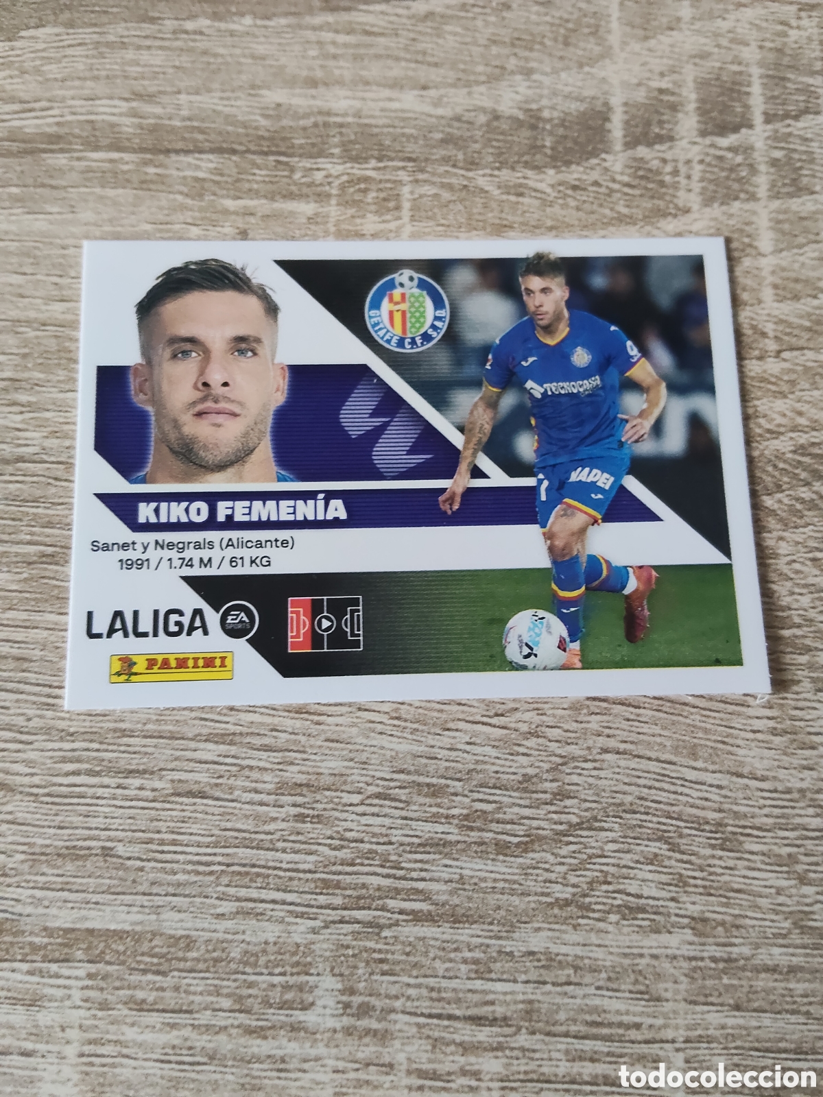 Cromos de f&uacute;tbol: Kiko Femenia Getafe liga 2026 2027 26 27 ediciones este